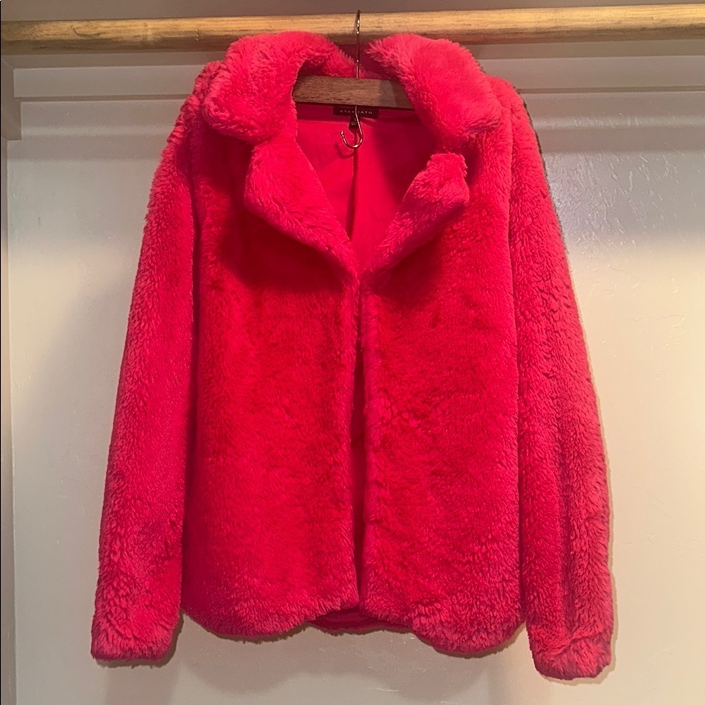 Staccato Bright pink Teddy Jacket